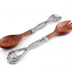 Vagabond House Crab & Rope Salad Server Set