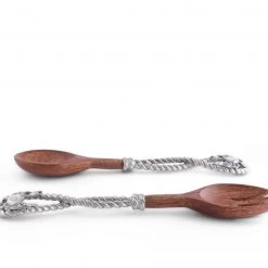 Vagabond House Crab & Rope Salad Server Set