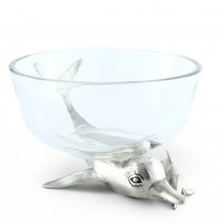 Vagabond House Sea And Shore Dolphin Dip Bowl