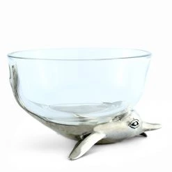 Vagabond House Sea And Shore Dolphin Dip Bowl