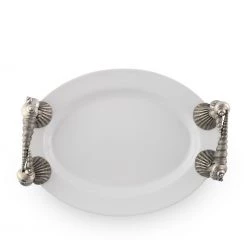 Vagabond House Marine Life Small Stoneware Tray