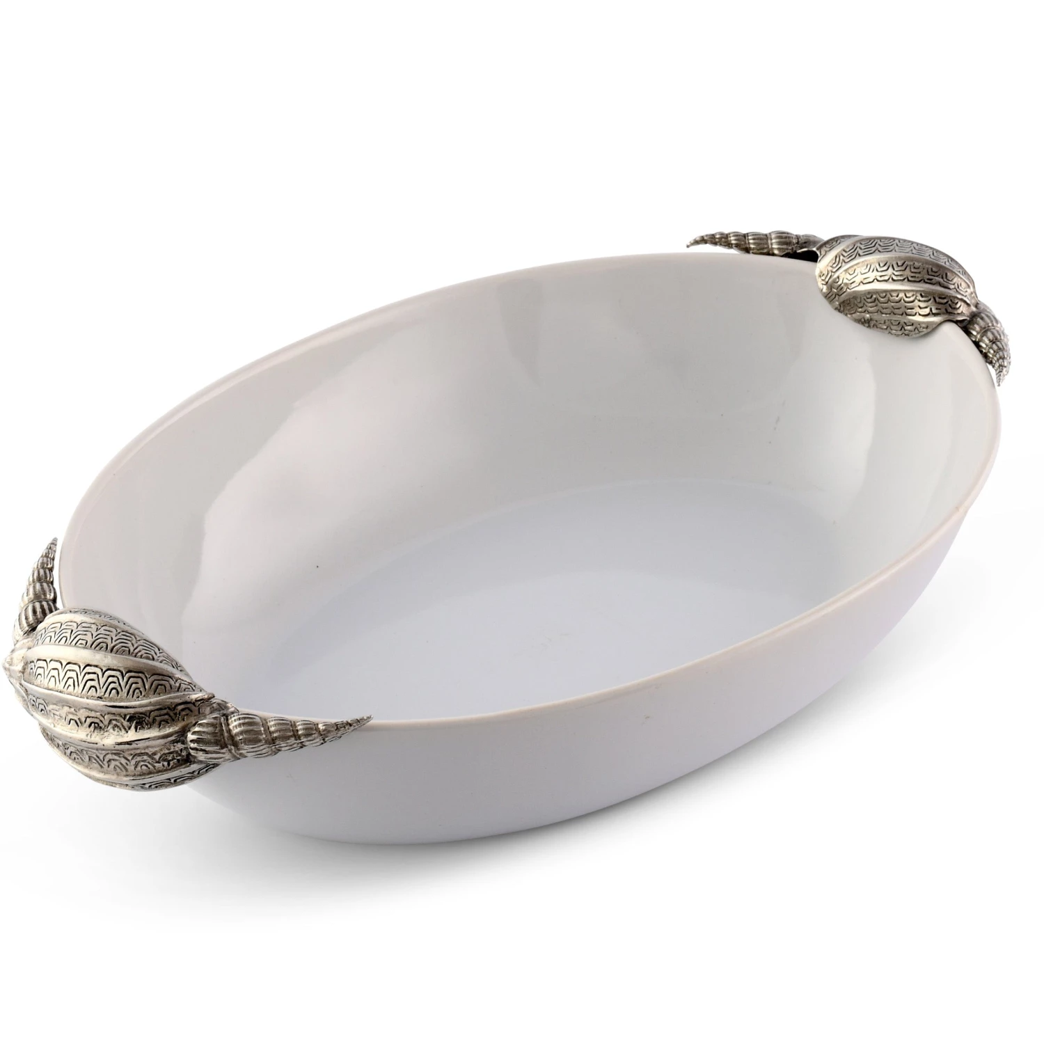 Vagabond House Sea And Shore Marine Life Stoneware Serving Dish 2 Vagabond House Sea And Shore Marine Life Stoneware Serving Dish