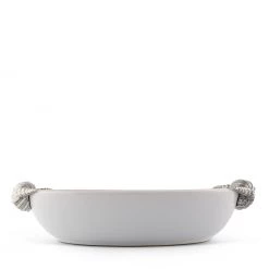 Vagabond House Sea And Shore Marine Life Stoneware Serving Dish 8 Vagabond House Sea And Shore Marine Life Stoneware Serving Dish