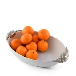 Vagabond House Sea And Shore Marine Life Stoneware Serving Dish 10 Vagabond House Sea And Shore Marine Life Stoneware Serving Dish