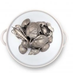 Vagabond House Sea And Shore Marine Life Stoneware Soup Tureen