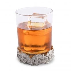 Vagabond House Nautilus Double Old Fashion Bar Glass