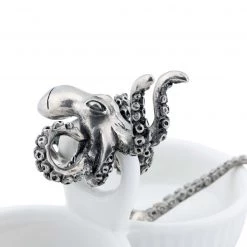 Vagabond House Sea And Shore Octopus Dbl Salt Cellar