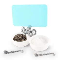 Vagabond House Sea And Shore Octopus Dbl Salt Cellar