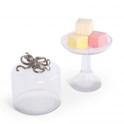 Vagabond House Octopus Glass Covered Cake / Dessert Stand