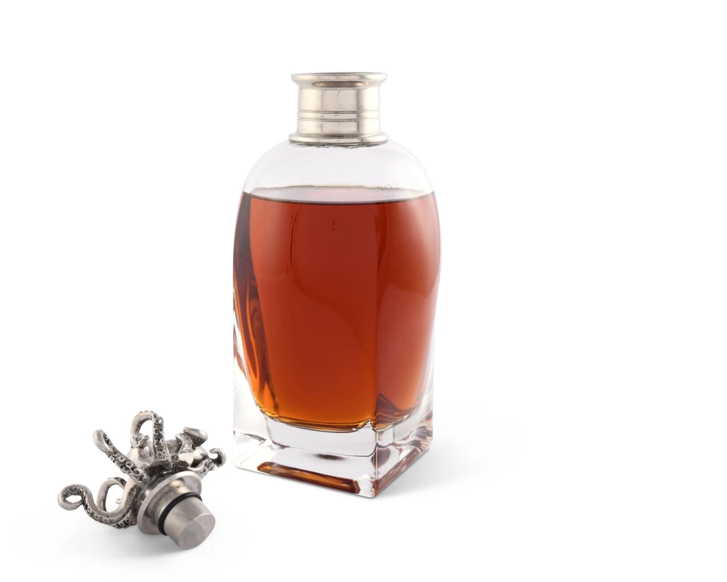 Vagabond House Octopus Liquor Decanters 4 Vagabond House Octopus Liquor Decanters