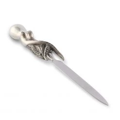 Vagabond House Octopus Pewter Handle Letter Opener 6 Vagabond House Octopus Pewter Handle Letter Opener