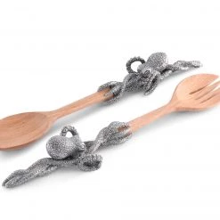 Vagabond House Octopus Salad Server Set