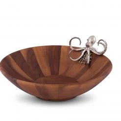 Vagabond House Octopus Salad Serving Bowl Sea And Shore