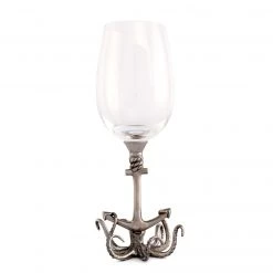 Vagabond House Sea And Shore Octopus Stemware