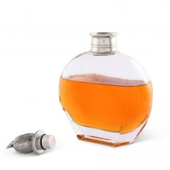 Vagabond House Sea And Shore Pelican Liquor Decanters