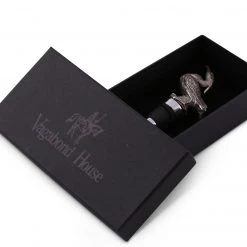 Vagabond House Pewter Blue Heron Bottle Stopper Sea And Shore