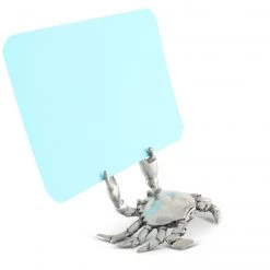 Vagabond House Pewter Crab Place Card Holder