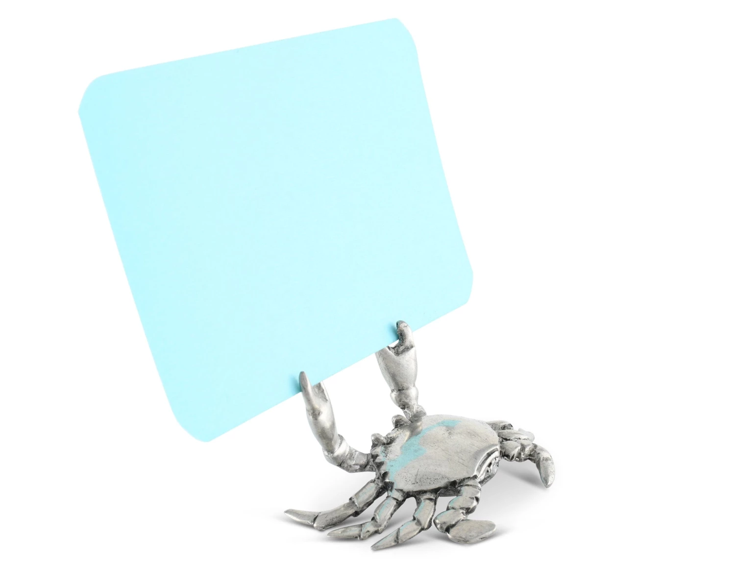 Vagabond House Pewter Crab Place Card Holder 2 Vagabond House Pewter Crab Place Card Holder