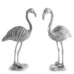 Vagabond House Sales 2022 23 Vagabond House Pewter Flamingos Salt & Pepper Set