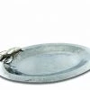 Vagabond House Sea And Shore Pewter Lobster - Steel Tray