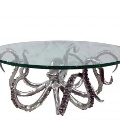 Vagabond House Pewter Octopus Dessert Stand - MED Sea And Shore