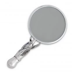 Vagabond House Sea And Shore Pewter Octopus Handle Magnifier 4 Inches