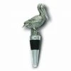 Vagabond House Pewter Pelican Bottle Stopper