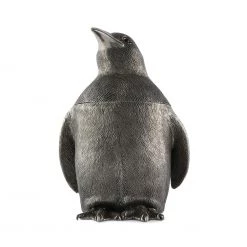 Vagabond House Pewter Penguin Ice Bucket Sea And Shore
