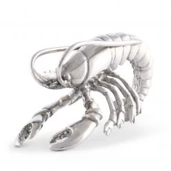 Vagabond House Sea And Shore Pewter Prawn Napkin Ring