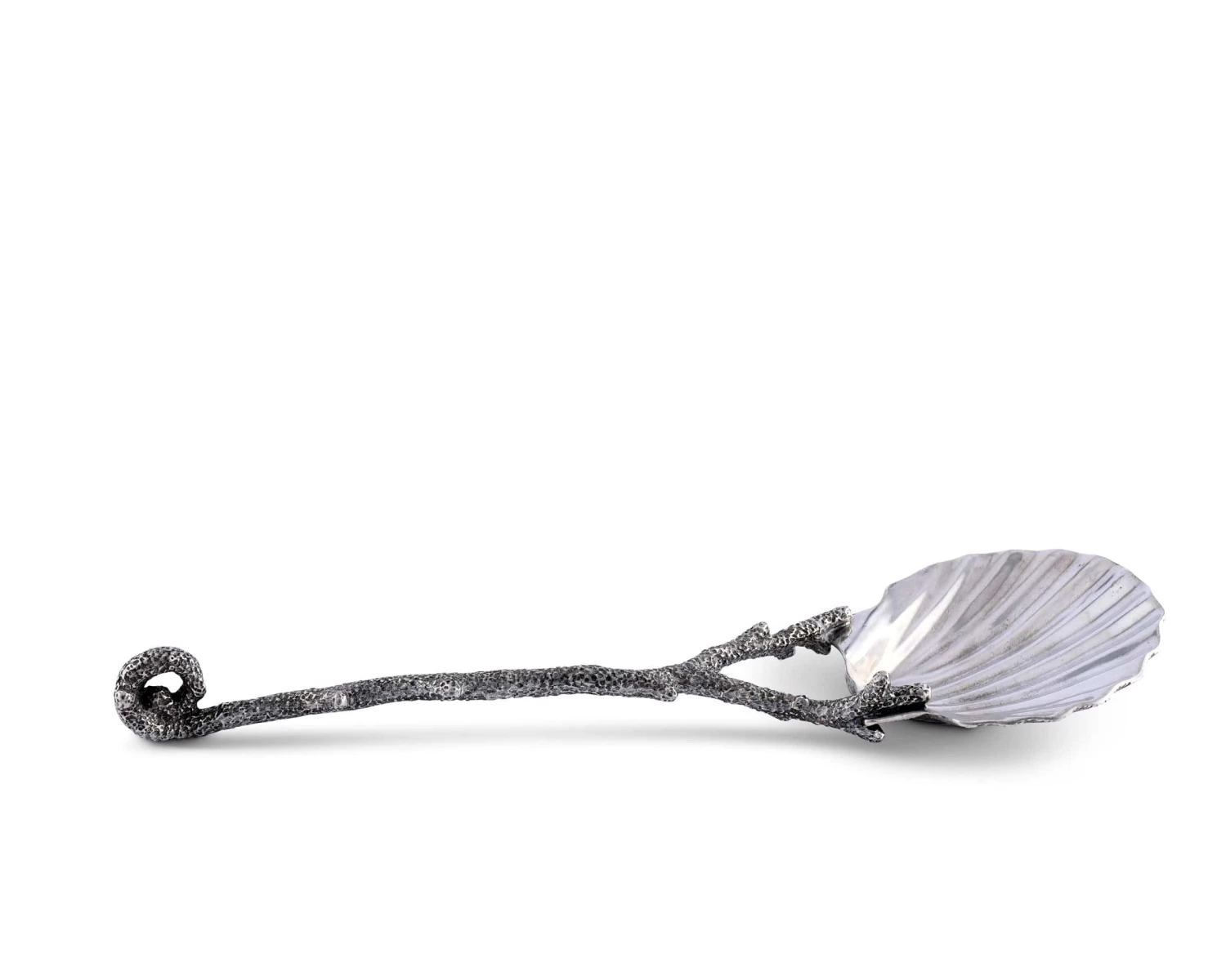 Vagabond House Scallop Shell Coral Serving Spoon 2 Vagabond House Scallop Shell Coral Serving Spoon