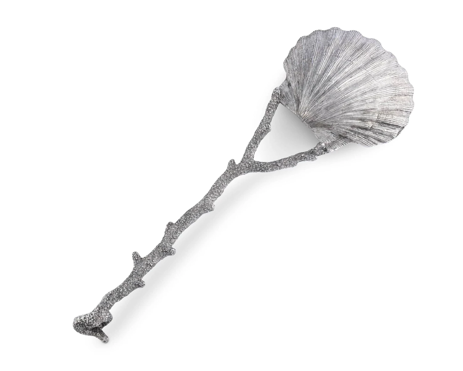 Vagabond House Scallop Shell Coral Serving Spoon 4 Vagabond House Scallop Shell Coral Serving Spoon