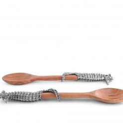 Vagabond House Seahorse Salad Server Set