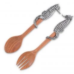 Vagabond House Seahorse Salad Server Set