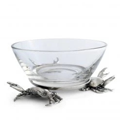 Vagabond House Sales 2022 13 Vagabond House Sea And Shore Crab Glass Dip Bowl