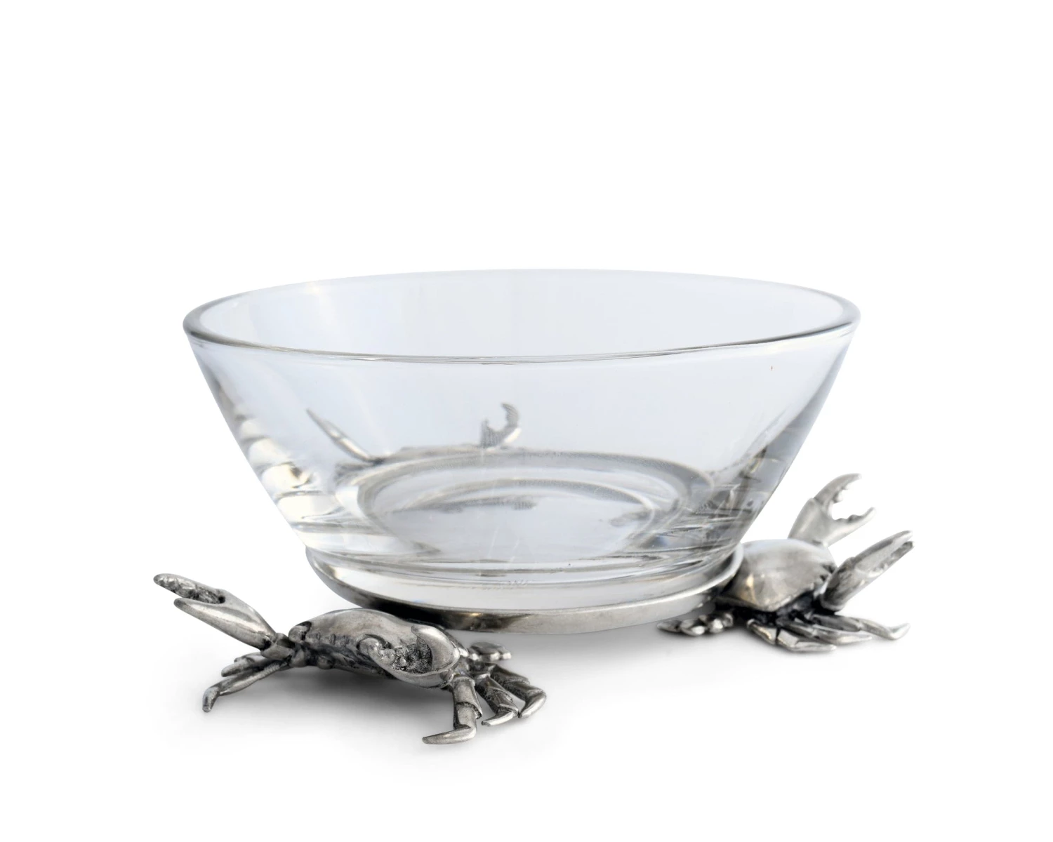Vagabond House Sea And Shore Crab Glass Dip Bowl 1 Vagabond House Sea And Shore Crab Glass Dip Bowl