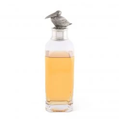 Vagabond House Sea And Shore Pelican Liquor Decanters