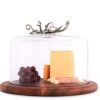 Vagabond House Octopus Glass Covered Cheese Wood Board Sea And Shore