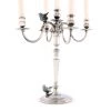Vagabond House Five Taper Pewter Song Bird Candelabrum