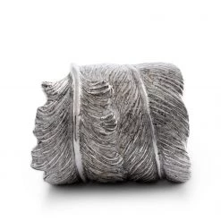 Vagabond House Pewter Feather Napkin Ring