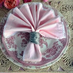 Vagabond House Pewter Feather Napkin Ring