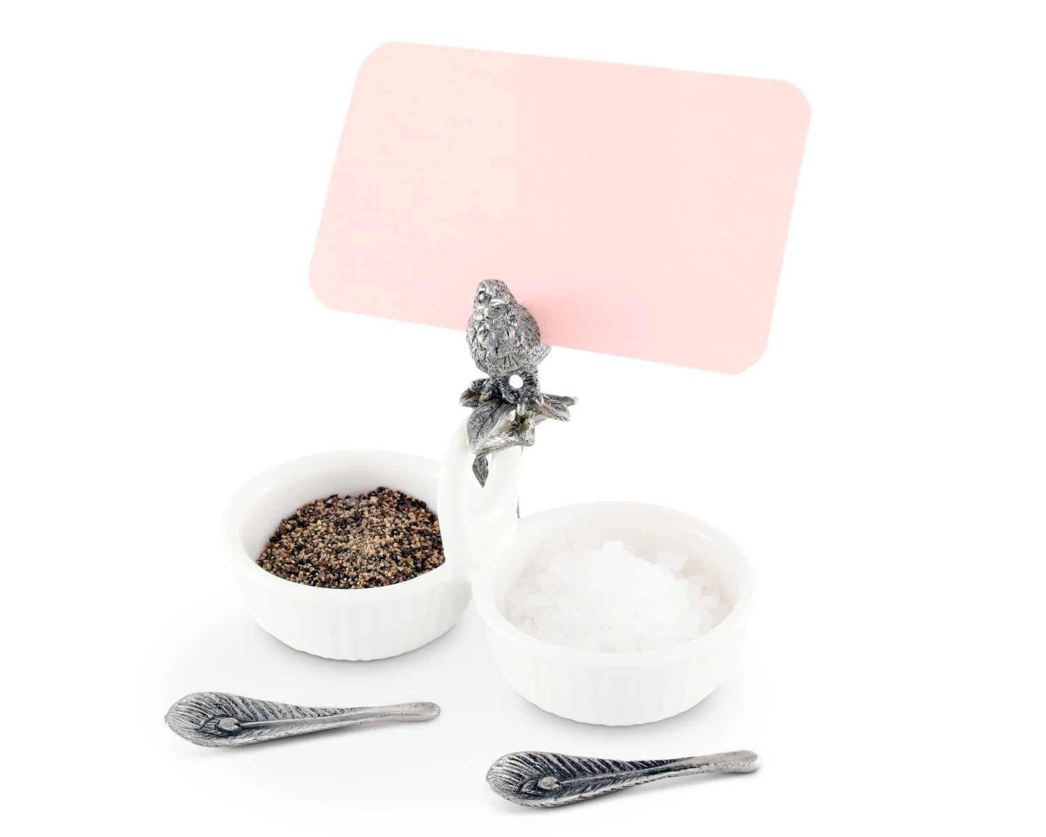 Vagabond House Song Bird Dbl Salt Cellar 5 Vagabond House Song Bird Dbl Salt Cellar