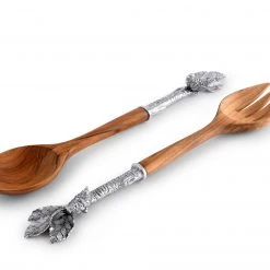 Vagabond House Song Bird Salad Server Set