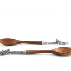 Vagabond House Song Bird Salad Server Set