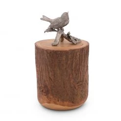 Vagabond House Song Bird Wood Canister