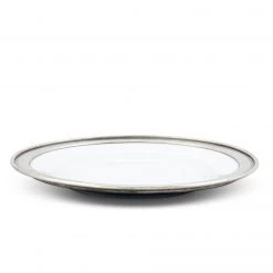 Vagabond House Tribeca Classic Pewter Rim Salad Plate