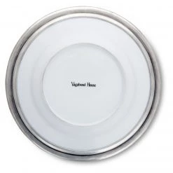 Vagabond House Classic Pewter Rim Soup Bowl