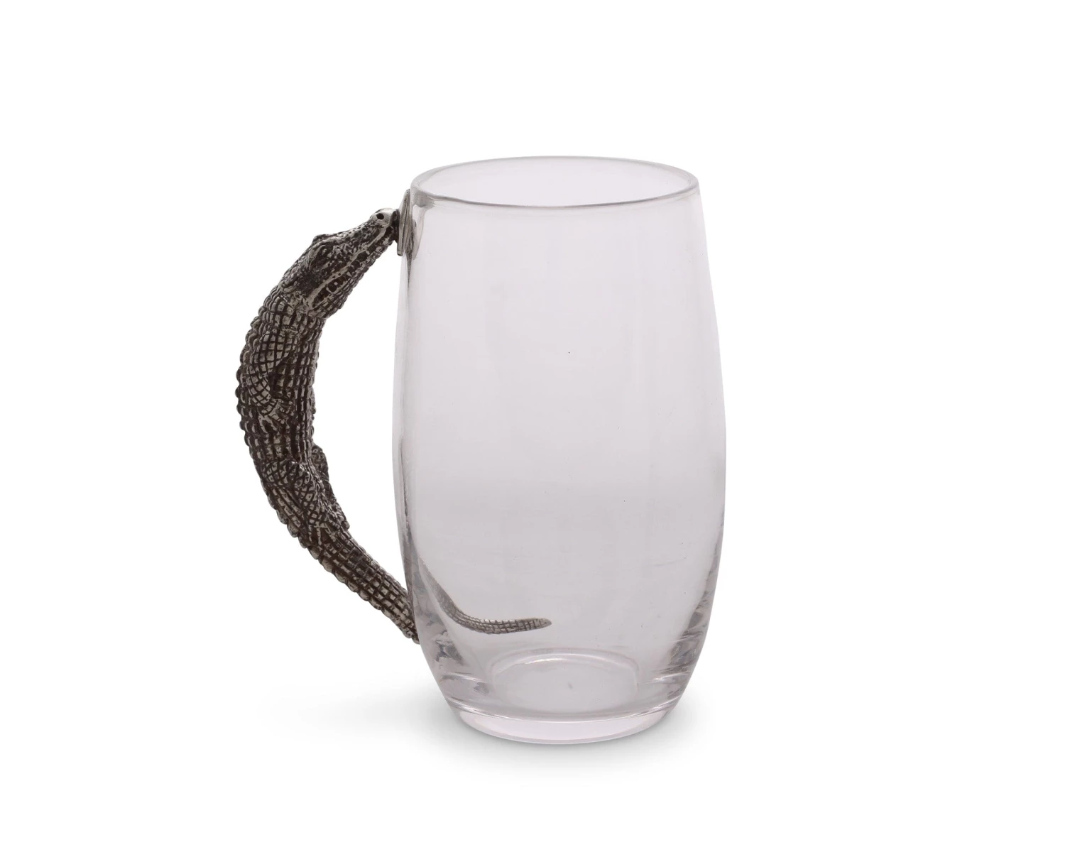 Vagabond House Sea And Shore Alligator Glass Beer Mug 1 Vagabond House Sea And Shore Alligator Glass Beer Mug