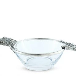 Vagabond House Sea And Shore Alligator Glass Dip Bowl