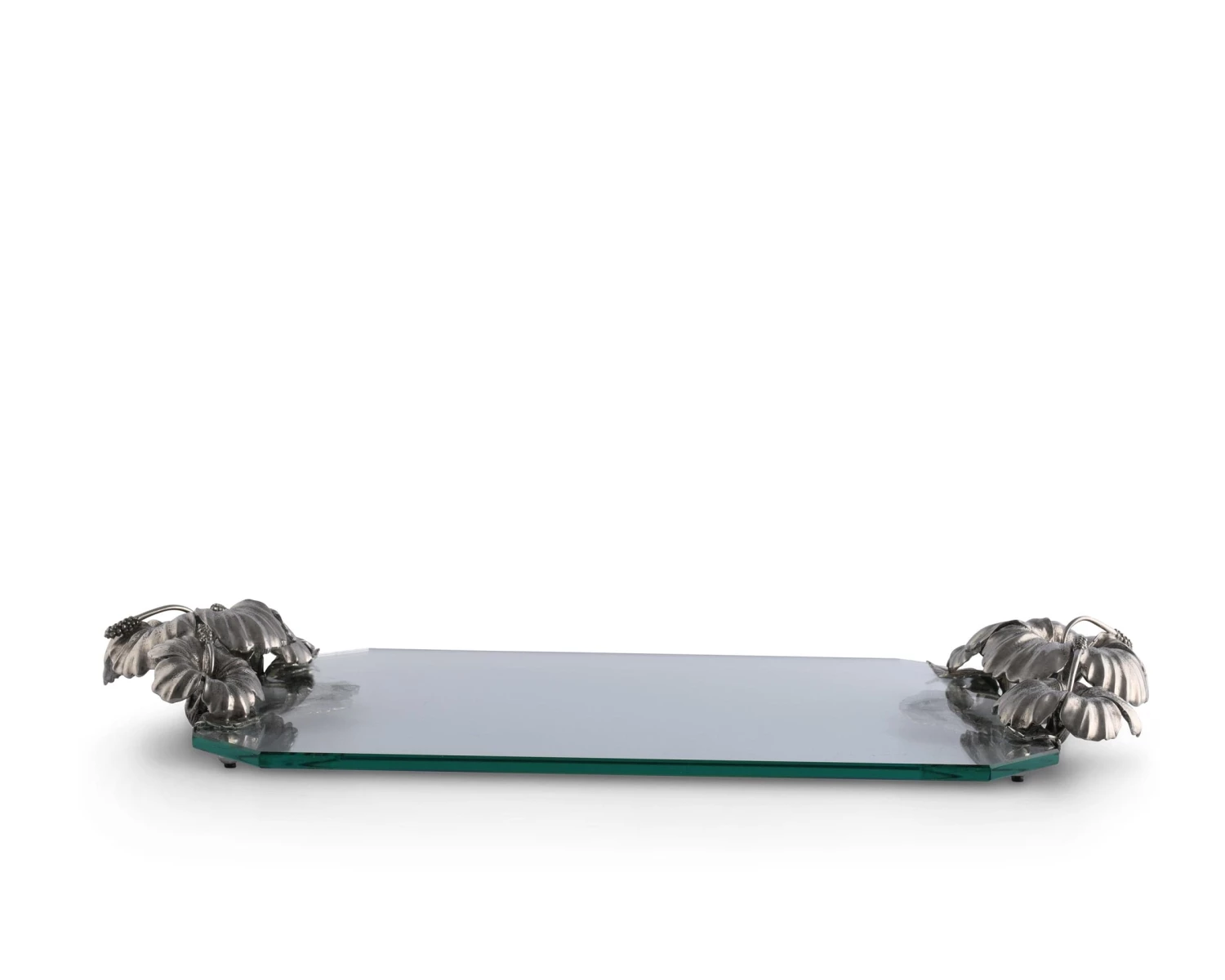 Vagabond House Hibiscus Flower Glass Tray 5 Vagabond House Hibiscus Flower Glass Tray