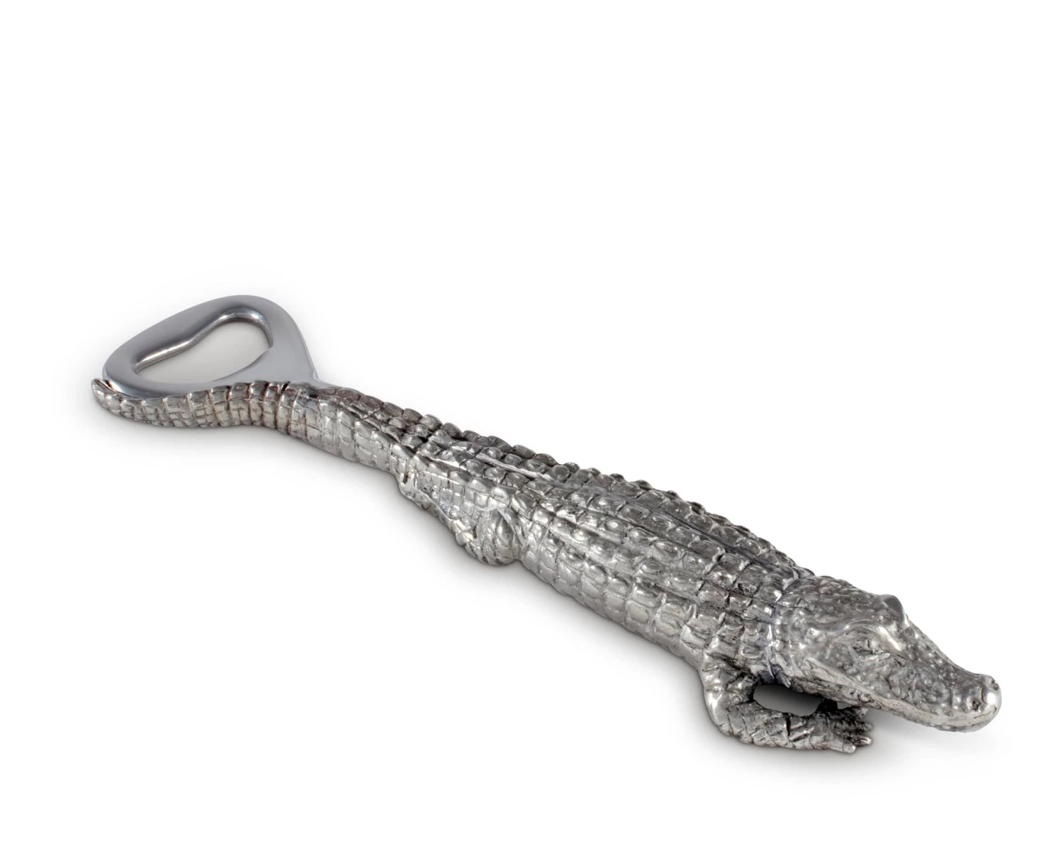 Vagabond House Sea And Shore Pewter Alligator Handle Bottle Opener 3 Vagabond House Sea And Shore Pewter Alligator Handle Bottle Opener